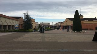 子供も楽しめるアウトレット