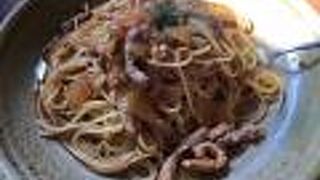 この近辺では貴重なレストラン。