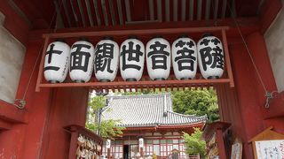 古寺めぐりでは一番端にある寺院