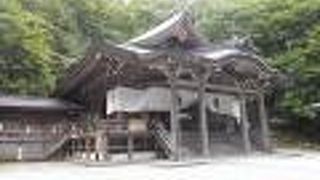 戸隠神社中社、五社のなかではいちばん立派