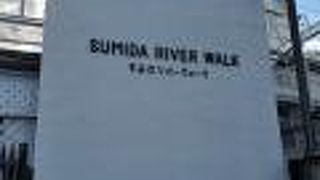 隅田川を渡ります