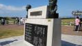 裕次郎さんの銅像がインパクトあり。