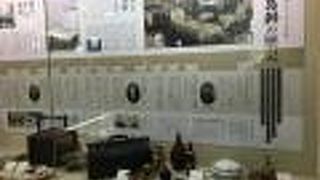 五島軒の歴史の展示