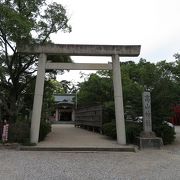 津城にある神社。