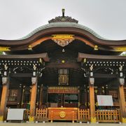 住宅街にある神社です