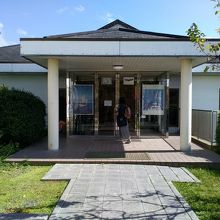 博物館の入り口
