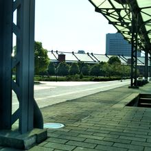 旧横浜港駅 プラットホーム