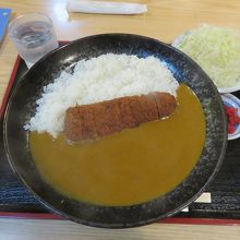 ヒレカツカレー