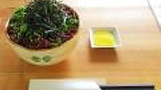 鳥羽駅にある食堂。