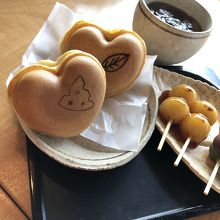 ♡ハート型のかわいい縁結び焼き