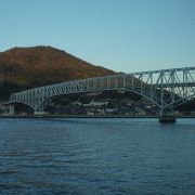 豊島と大崎下島を繋ぐトラス橋