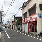 サザン通り商店街にある