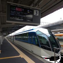 賢島駅にて。