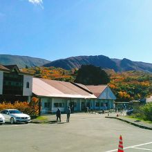 登山基地の須川高原温泉