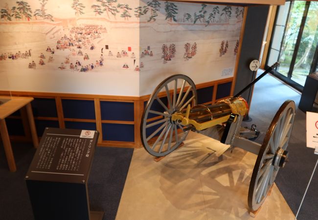 レプリカのガトリング砲って・・・