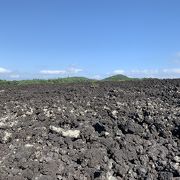 岩手山の噴火の威力を物語る