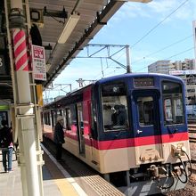 カシマサッカースタジアム駅が終点