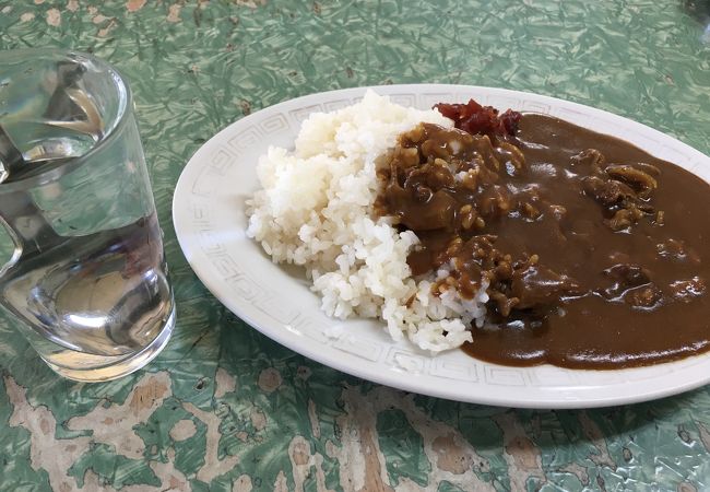 カレーライス５００円がお勧め、騙されたと思って食べてみてください