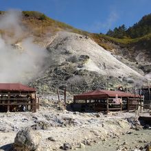 岩盤浴小屋