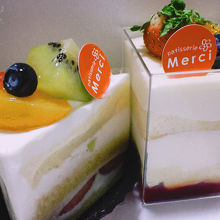 美味しいケーキ