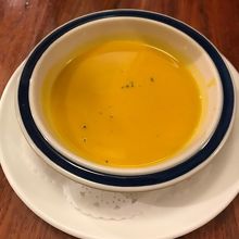 カボチャのスープです。