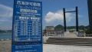 日本最大の歩行者用はね橋のブルーウィングもじ