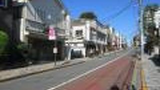 柿の木坂通りの坂です