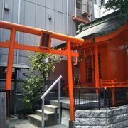 坂東三津五郎縁の稲荷神社