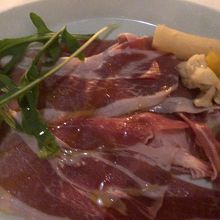 前菜の生ハム
