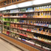 飲物も豊富にあります