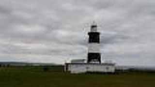 灯台が印象的な能取岬