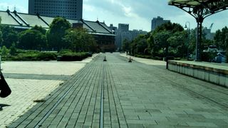 旧横浜港駅プラットフォーム