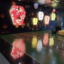 ランタン上げをイメージしたゲート