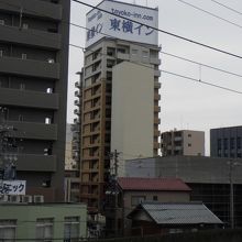 JR尾張一宮駅ホームからよく見えます。