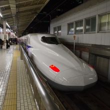 東海道新幹線メイン車両N700A系新幹線車両