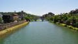 落ち着いた美しい河川