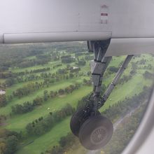 もうすぐ新千歳空港だ