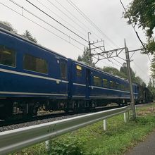 通り過ぎて行きます！間近に風を感じられます！