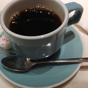 コーヒーで休憩