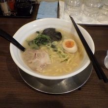 塩ラーメン。おいしかったですよ