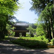 謙信が少年の頃を過ごした寺