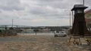 かつての渡船場の跡