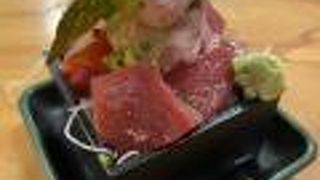 焼鳥、焼トン、まぐろ赤富士を生ビール、コップ酒で！