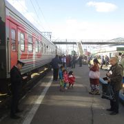 シベリア鉄道の検札