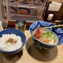 ぶっかけうどんセット