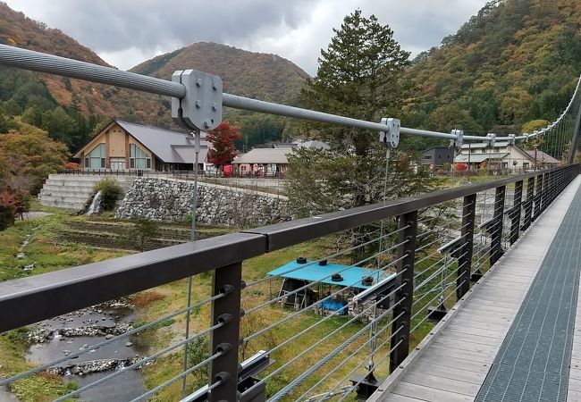 日帰り温泉もあり景色がよい