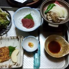 夕食二の膳