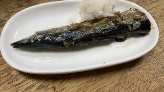 秋刀魚の塩焼き！