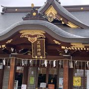 ハートがいっぱいの神社です