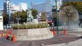 オブジェに噴水